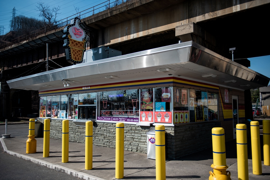 Page Dairy Mart Pittsburgh, PA South Side East Carson St.